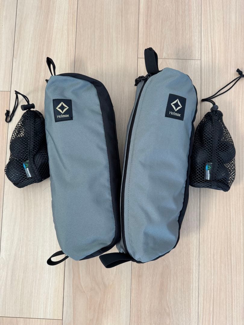 【美品】Helinox タクティカルチェア グレー 2脚セット