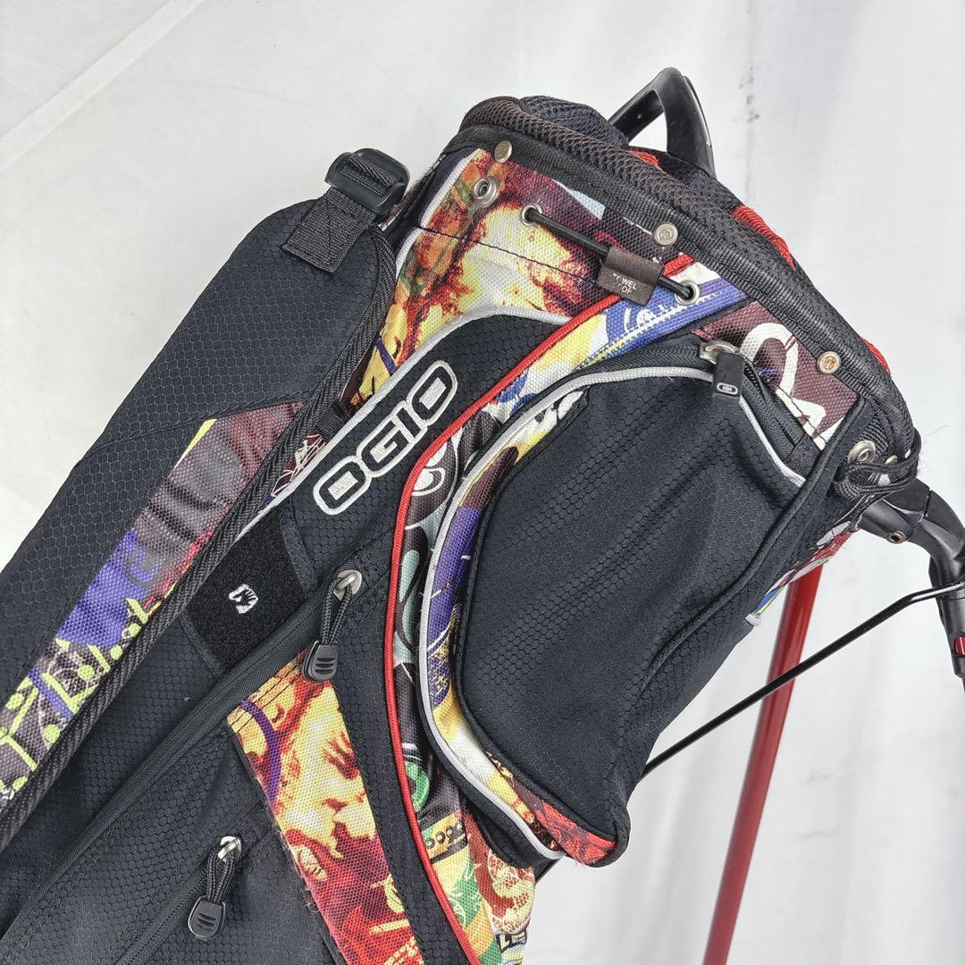 OGIO オジオ スタンド式 キャディバッグ ゴルフバッグ フード付き