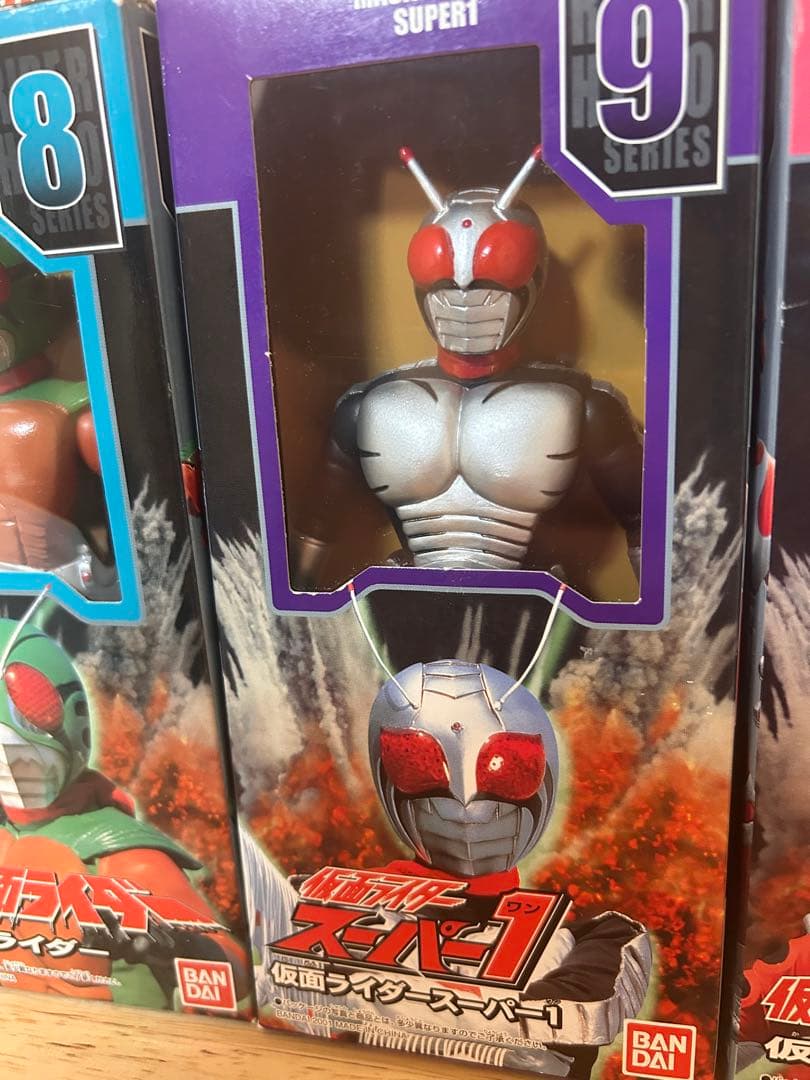 仮面ライダー　昭和　ソフビ　ほぼ新品　超美品