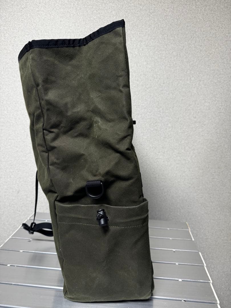 フェアウェザー　ブロンプトン　フロントバッグ　カーキ色
