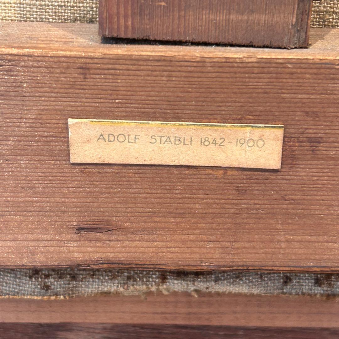 ♥Adolf Stäbli　アドルフ・シュテブリ　ヨーロッパ田園風景画　複製画