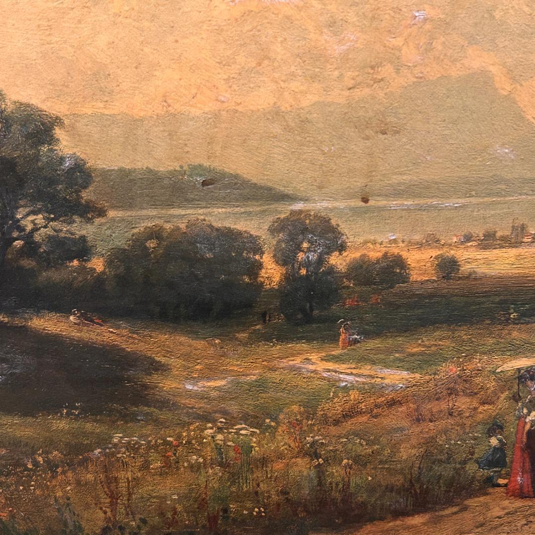 ♥Adolf Stäbli　アドルフ・シュテブリ　ヨーロッパ田園風景画　複製画