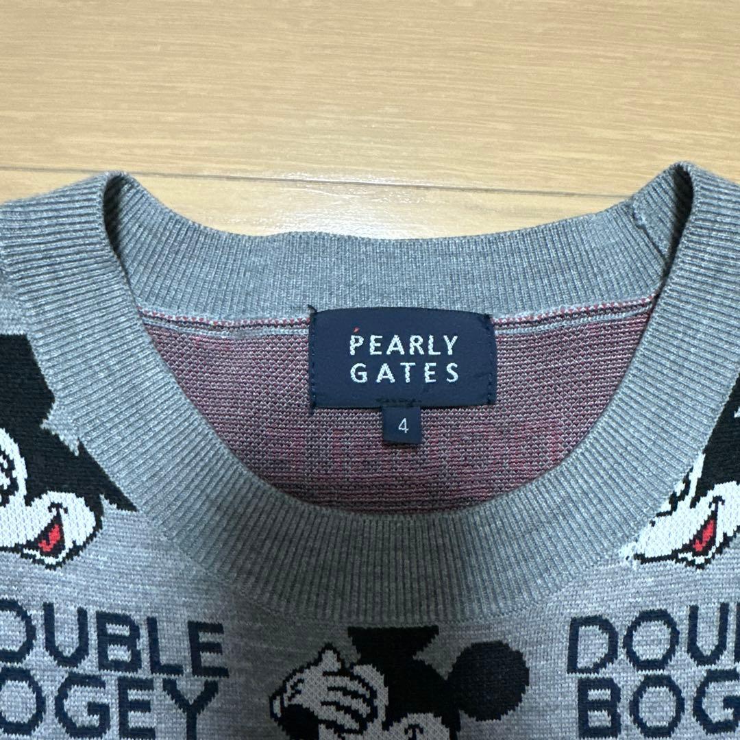 PEARLY GATES ミッキーマウス セーター サイズ4