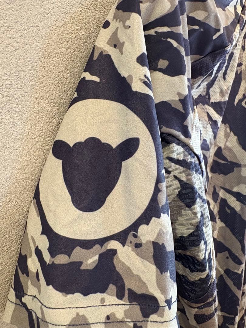 black sheep cycling Sサイズ　迷彩柄 サイクルジャージ 半袖