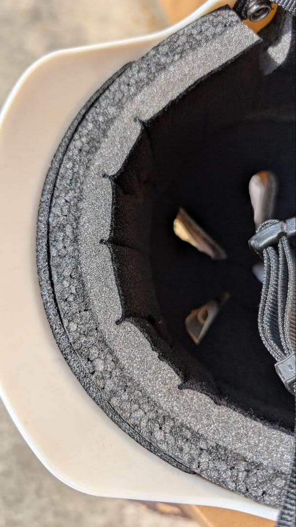 bern ヘルメット マットホワイト M ほぼ新品 WATTS