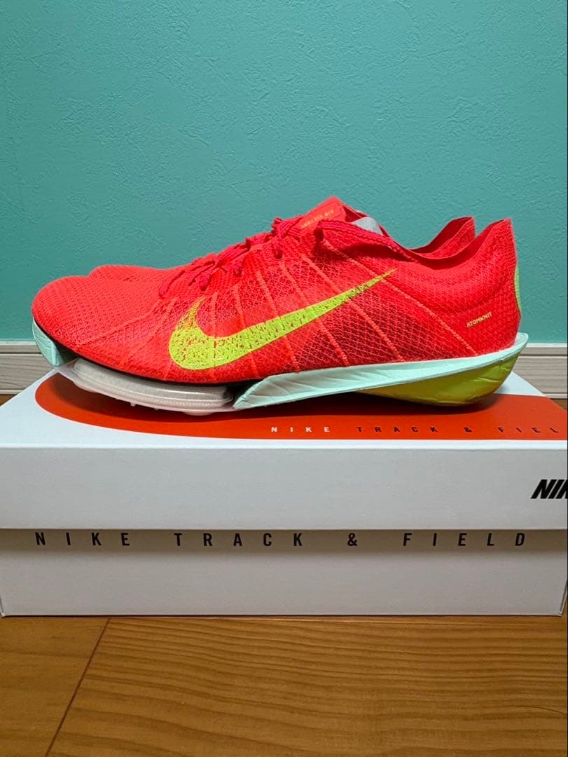 【2/14値下げ】NIKE エアズームヴィクトリー2 オレンジ27cm