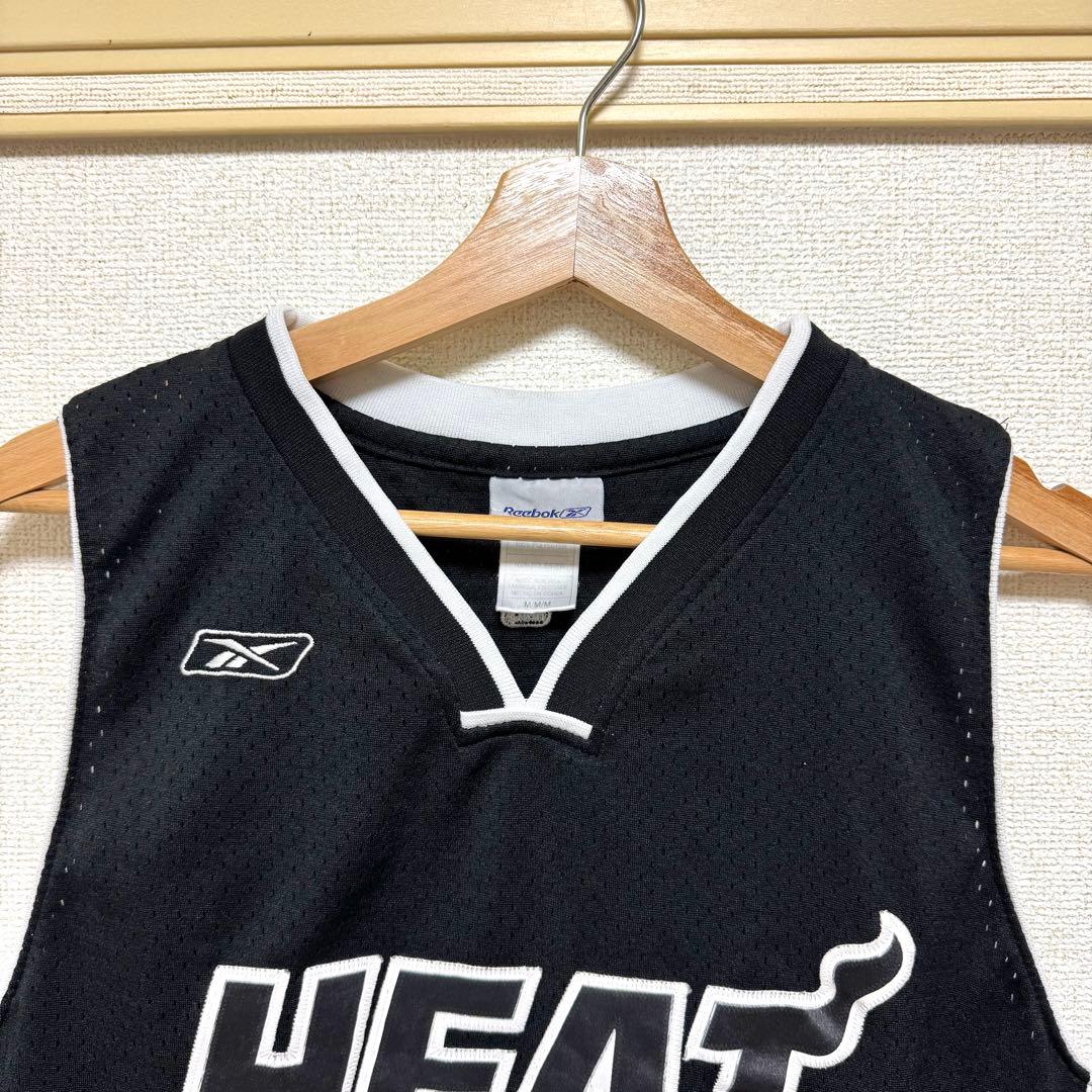 Reebok リーボック NBA ヒート ウェイド ユニフォーム バスケット L