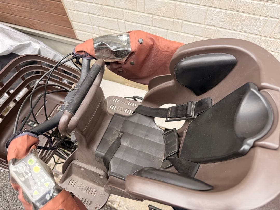 ブリヂストン 電動アシスト自転車 チャイルドシート付き