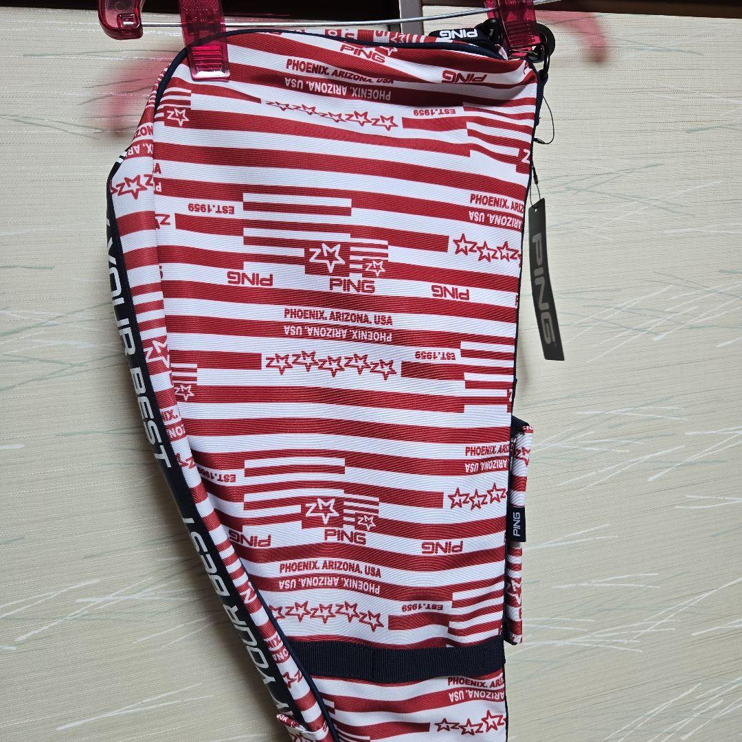 【新品】PING クラブケース ピン ニューアメリカンレンジケース レッド