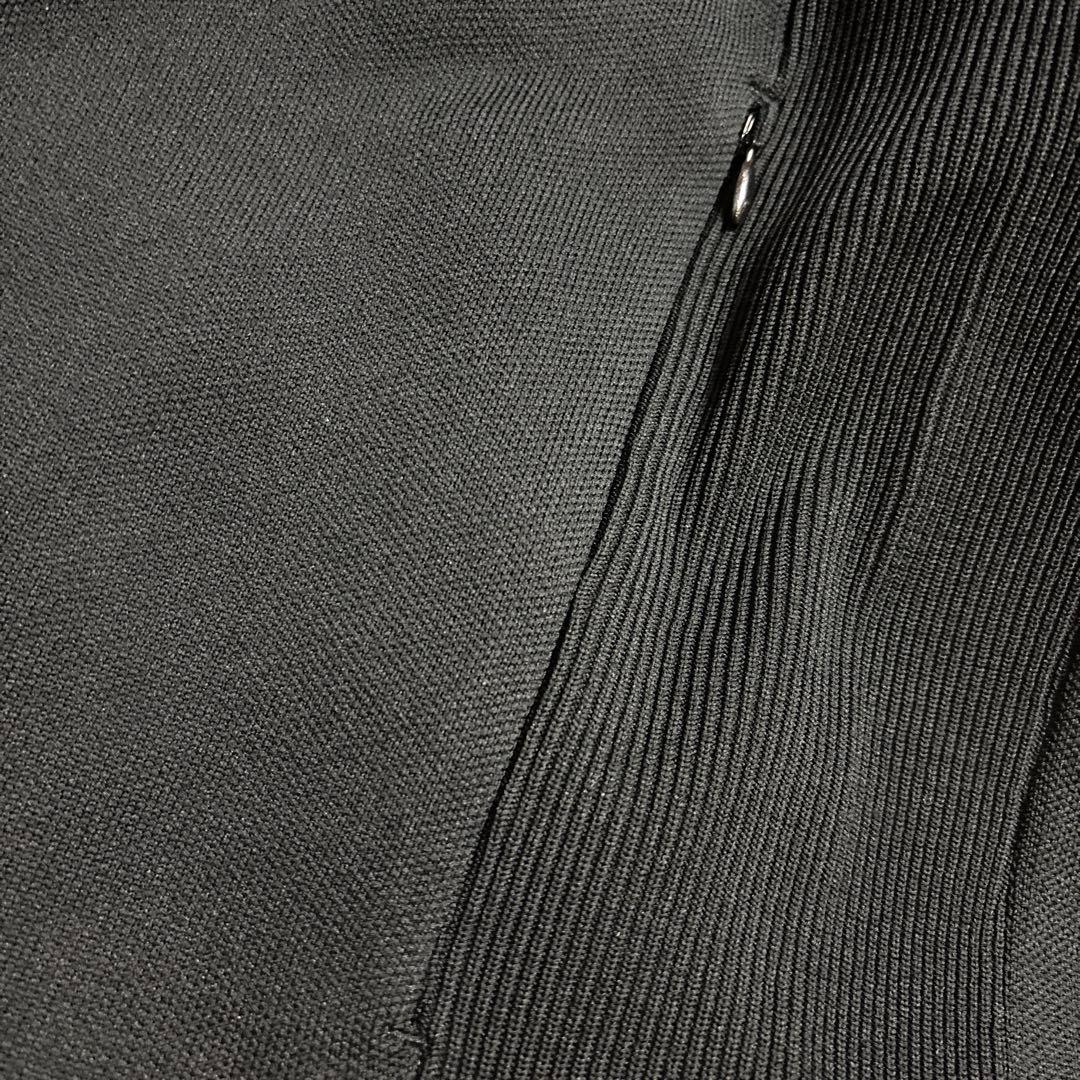 新品タグ付☆adidasゴルフニットジャケット☆黒☆定価22,000円