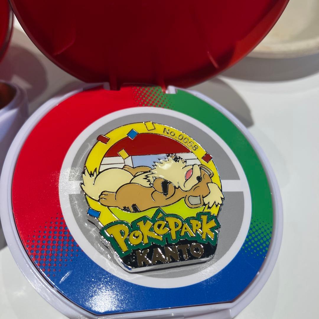 ポケパーク ピンズセット カントー　ウィンディ　ガーディ