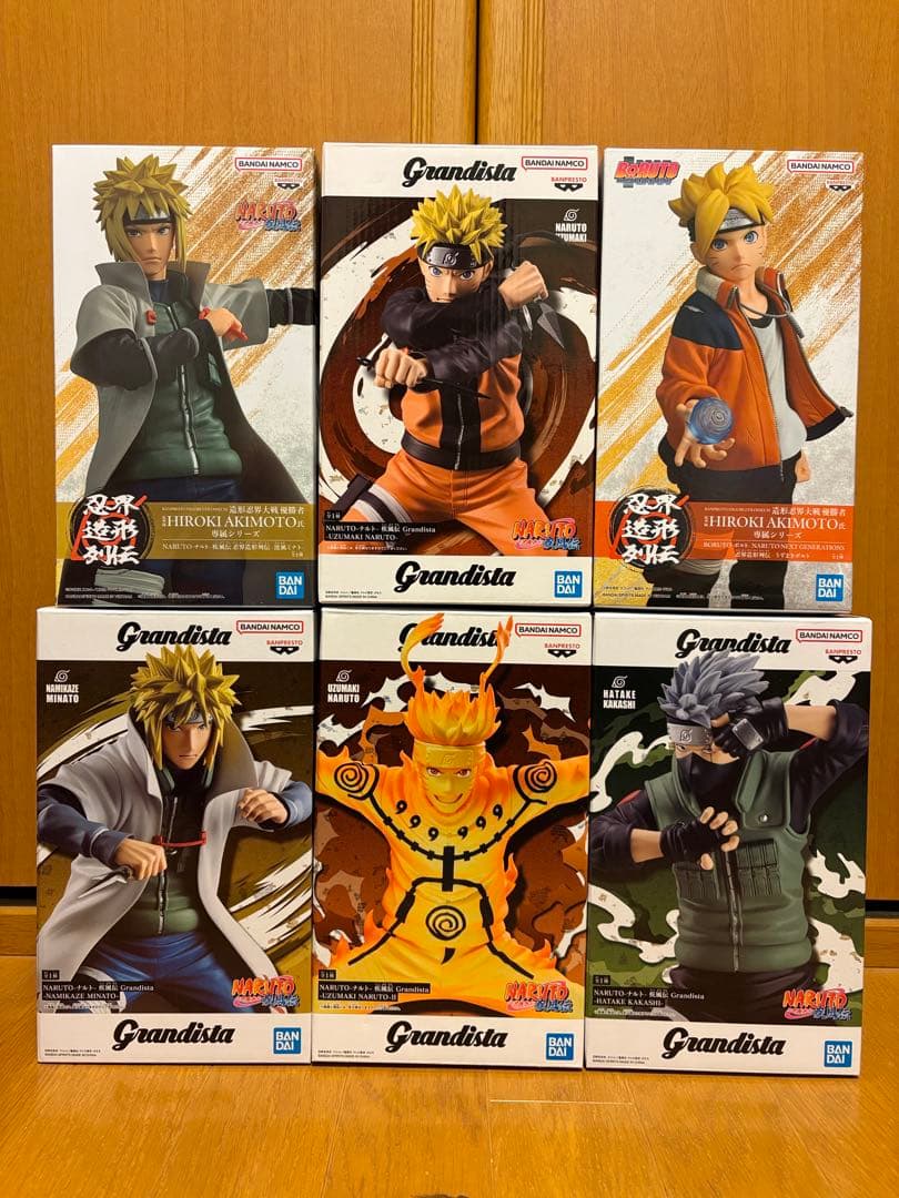 NARUTO 疾風伝　BORUTO プライズフィギュア　19個セット　まとめ売り