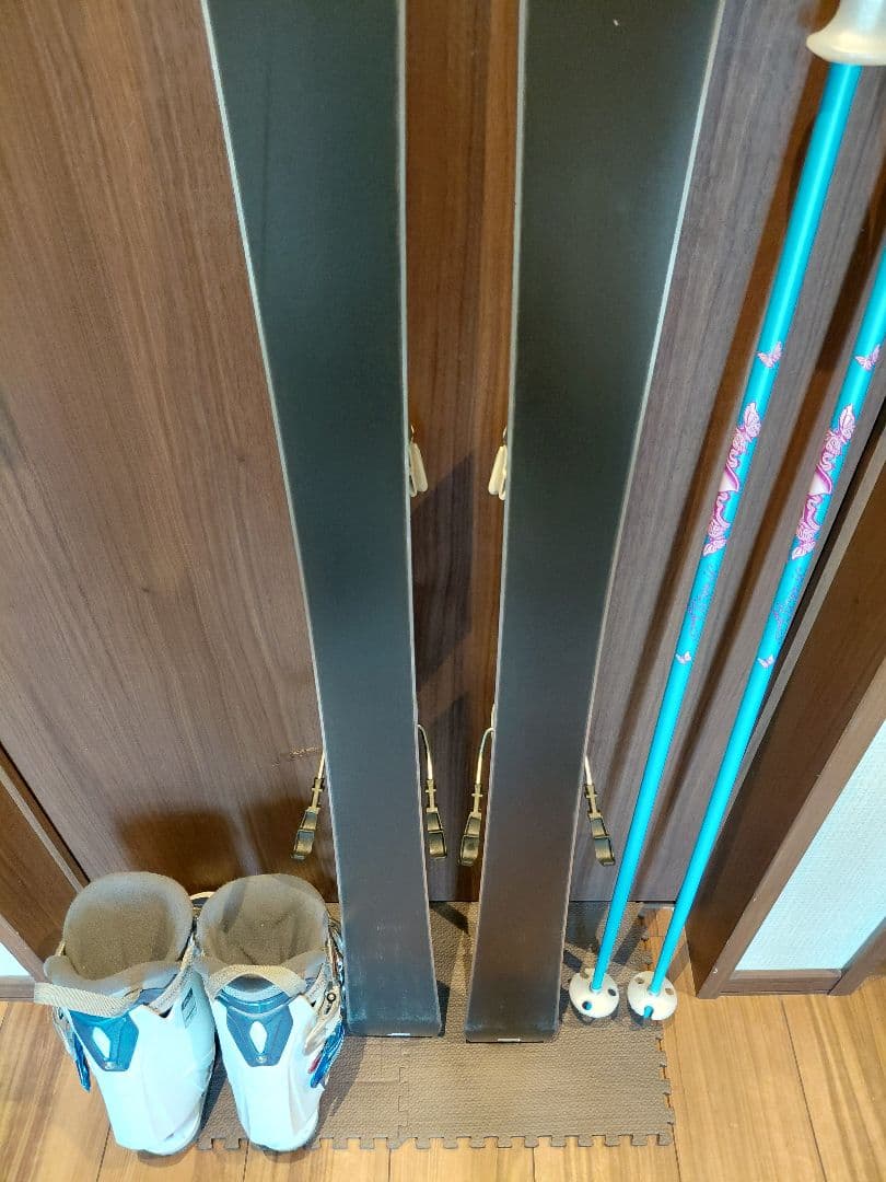 美品【ハイエンド】VOLKL レディース スキーセット メンテ・WAX済み✔