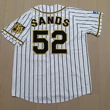阪神タイガース サンズ 刺繍ユニフォーム 旧 ホーム Lサイズ