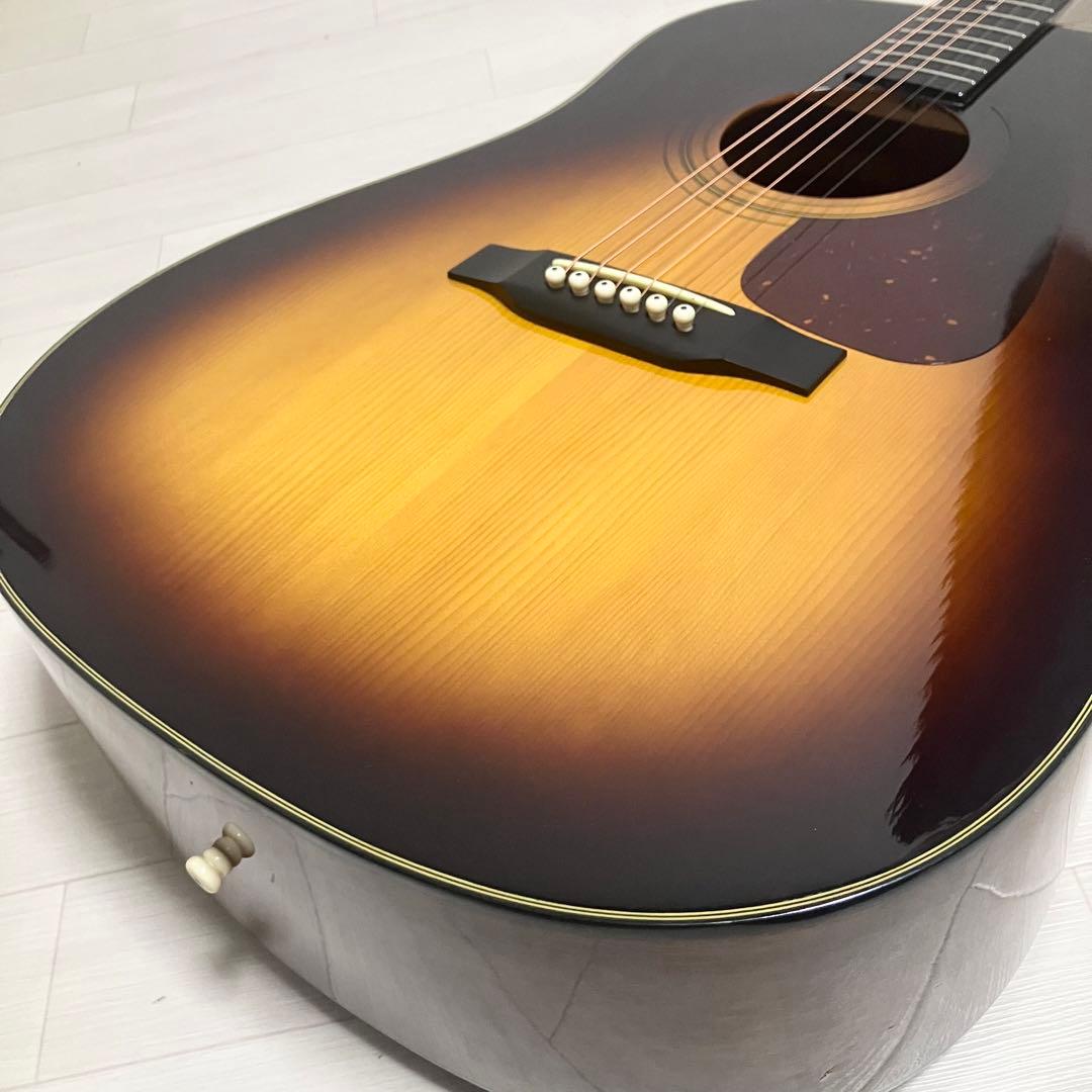【美品】弦新品/Morris MD-508モーリスアコースティックギターケース付