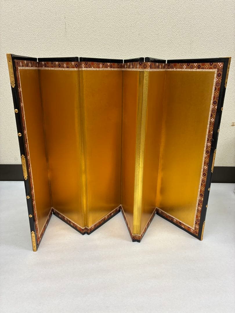 五月人形用　御屏風（約55cm × 約90cm）