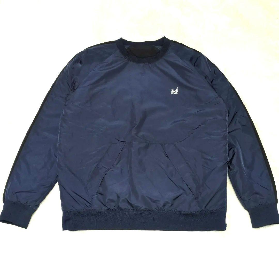 【美品】木梨サイクル　GOLF　リバーシブルスニードジャック　ネイビー　黒　XL