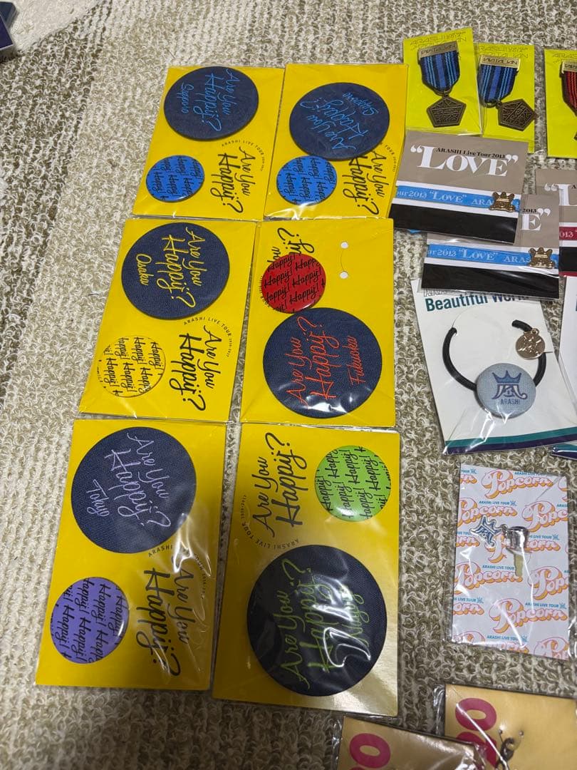 嵐　ライブ　グッズ　５色セット　5人セット　セット　まとめ売り