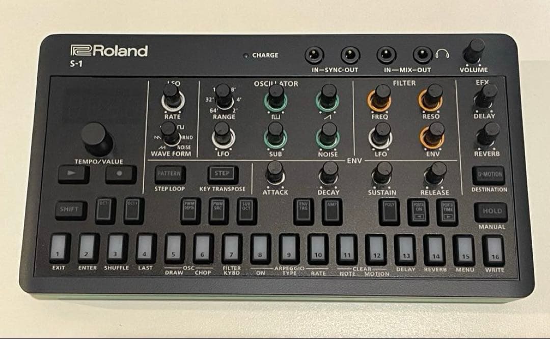 鍵盤楽器 Roland TWEAK SYNTHESIZER S-1