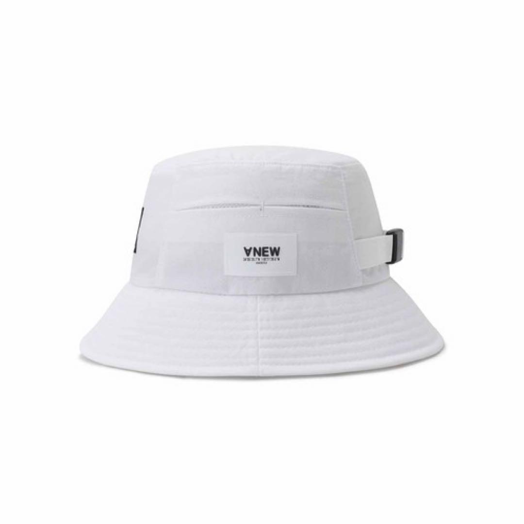 完売品⭐️新品タグ付き ❤️Mサイズ ANEW ロゴ　バケハ　ホワイト　UNISEX