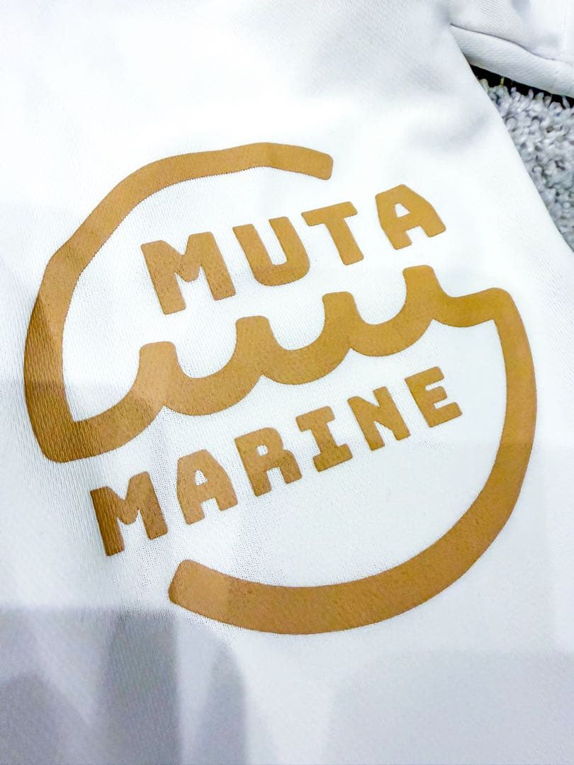 muta MARINE スタンドカラー ポロシャツ