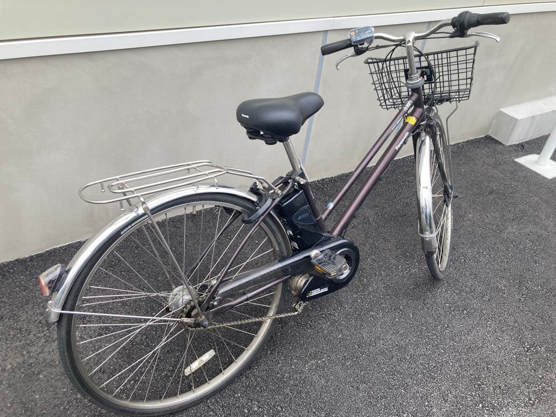 【カゴ・サドル新品】パナソニック 電動アシスト自転車 ビビDXシティ27㌅5段