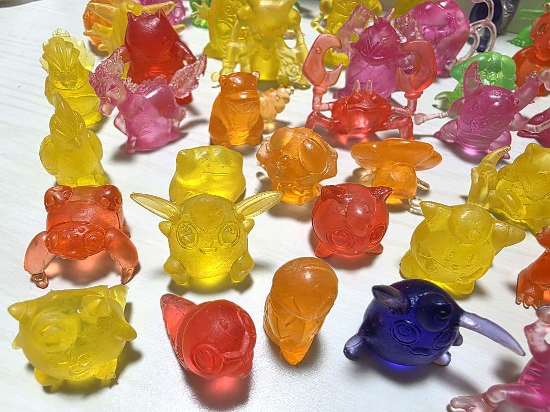 ポケモン クリア フィギュア 52体 まとめ売り 当時物 レトロ