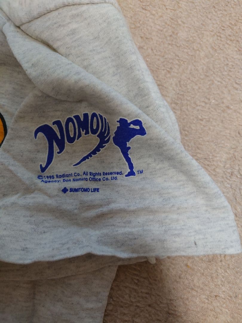 ドジャースDodgers90s野茂英雄HIDEO NOMO 16TシャツUSA製