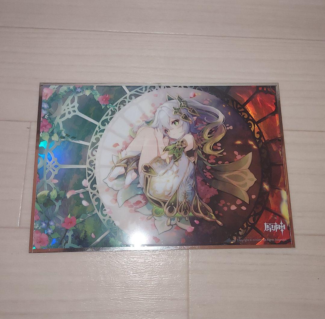 原神　ナヒーダ　色紙　缶バッジ　神の目　アクリルブロック　ケース　公式正規品