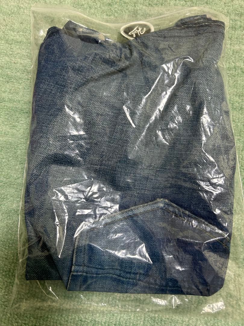 HXB ブルーデニム　バスパン　バスケットボールパンツ　新品　ジーパン