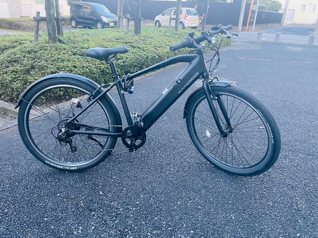 EVA PLUS CROSS 電動アシスト自転車 ブラック