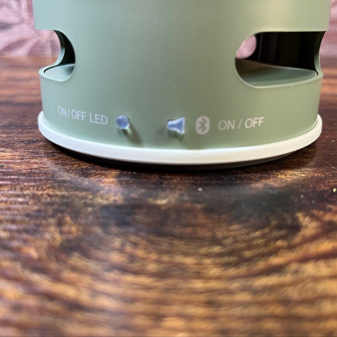 MoriMori LED LanternSpeaker グリーン　美品　良品