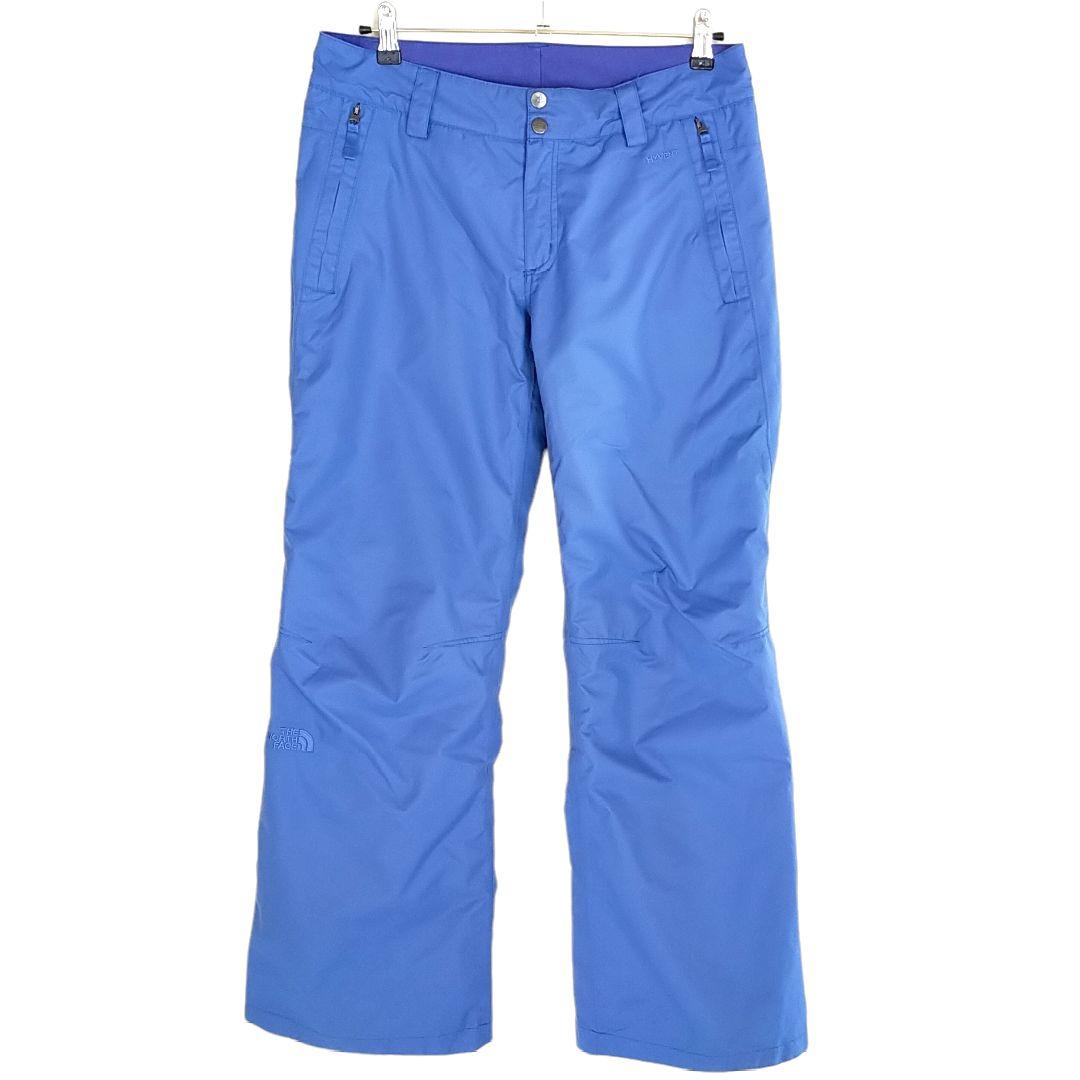 【美品 高機能】US ノースフェイス HYVENT 青 スノーボード パンツ