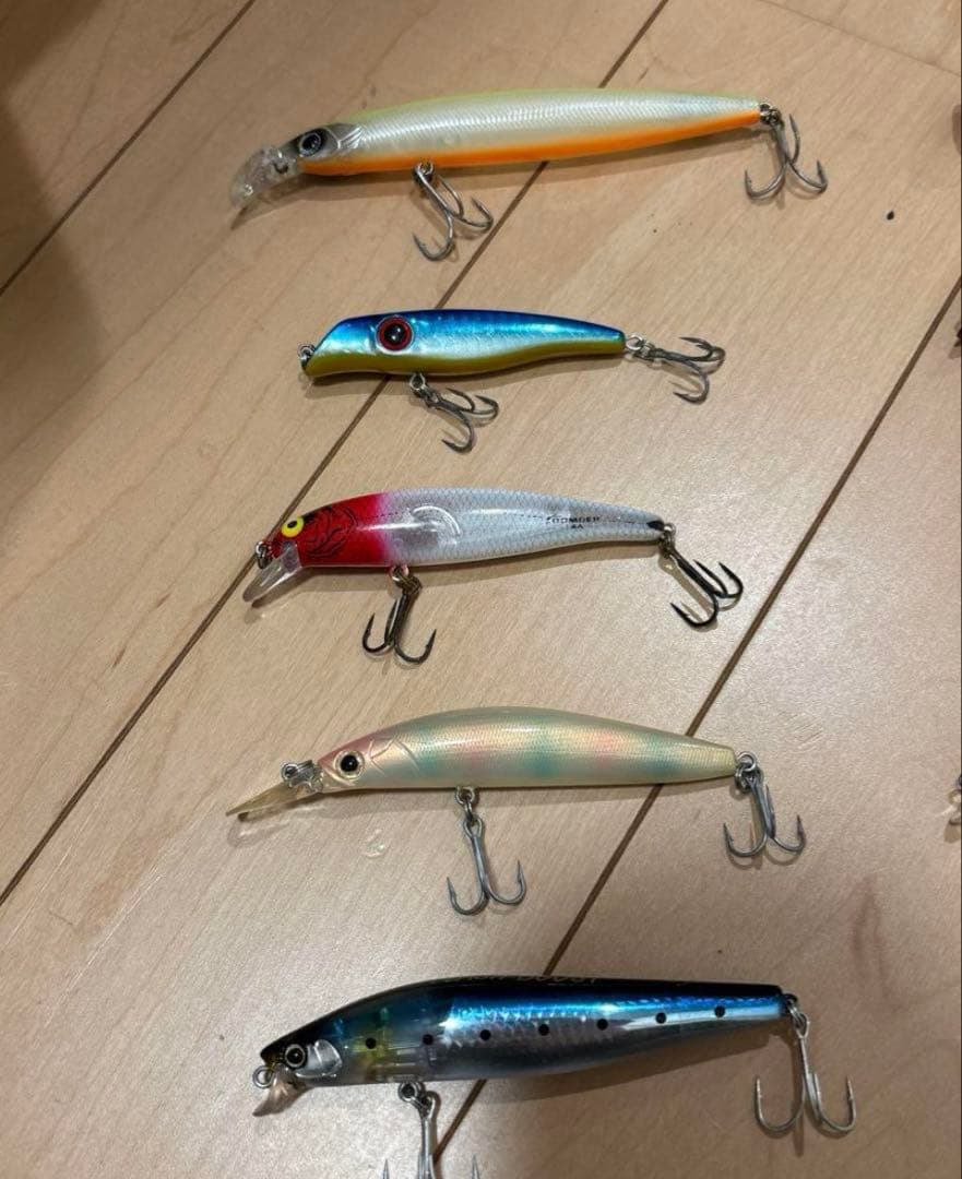 シーバス　シーバスミノー　ペンシル　トップウォーター　ミノー　リップレスミノー