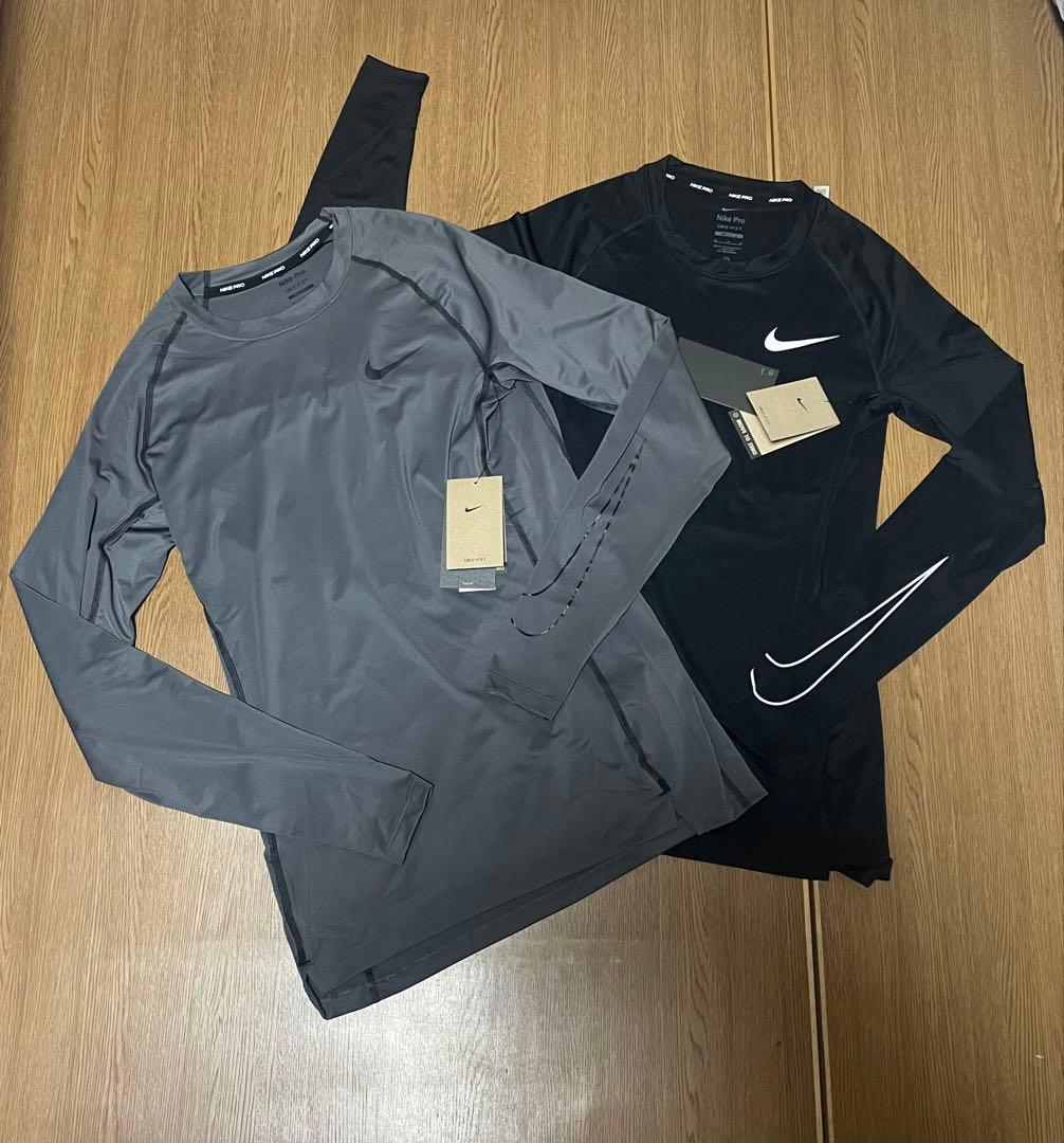 Nike 長袖アンダーシャツ 2色セット