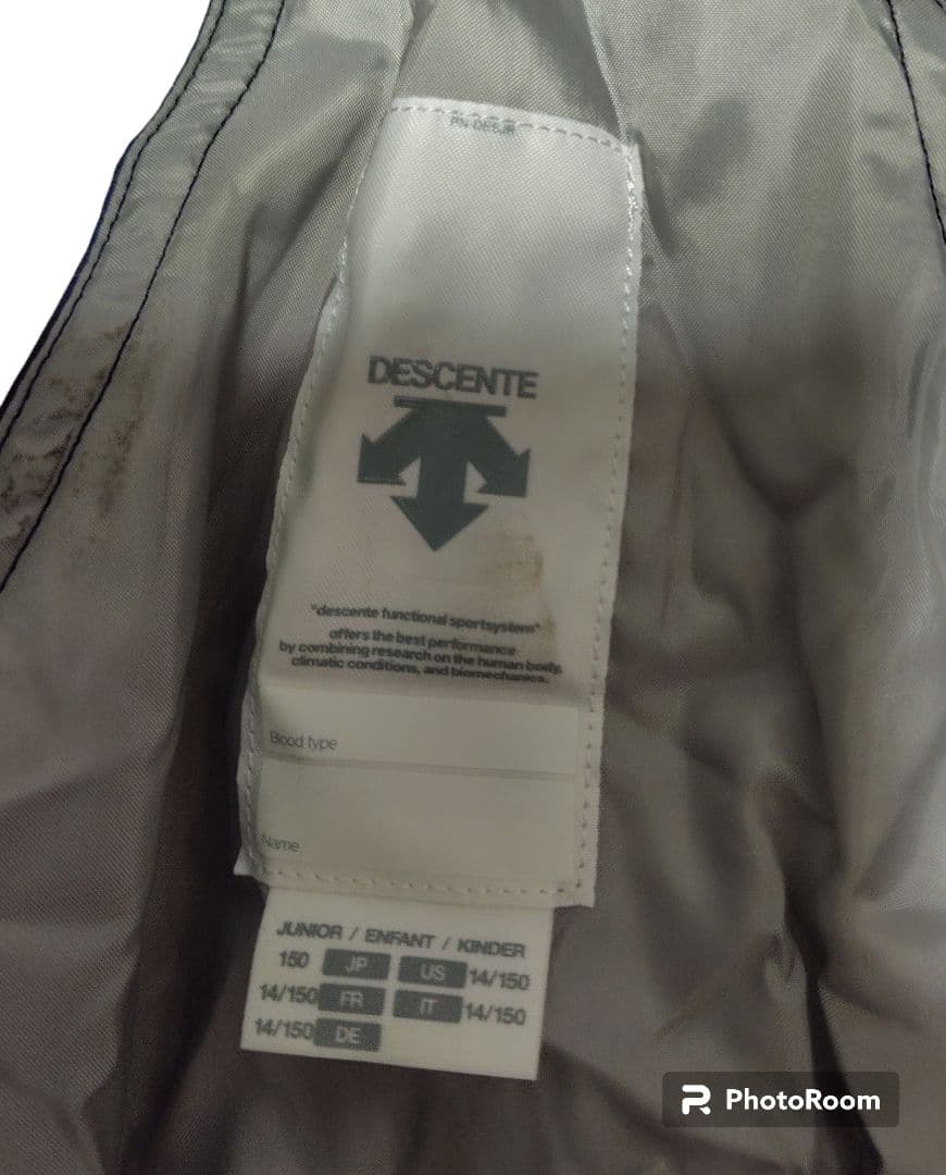 【超美品】DESCENTE　デサントスキーウェア150cm　上下セット