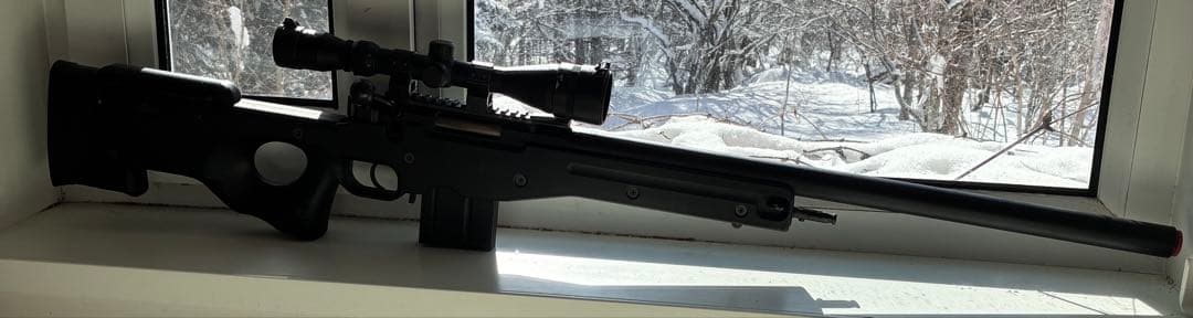 L96 AWS ブラックストック ボルトアクションエアーライフル