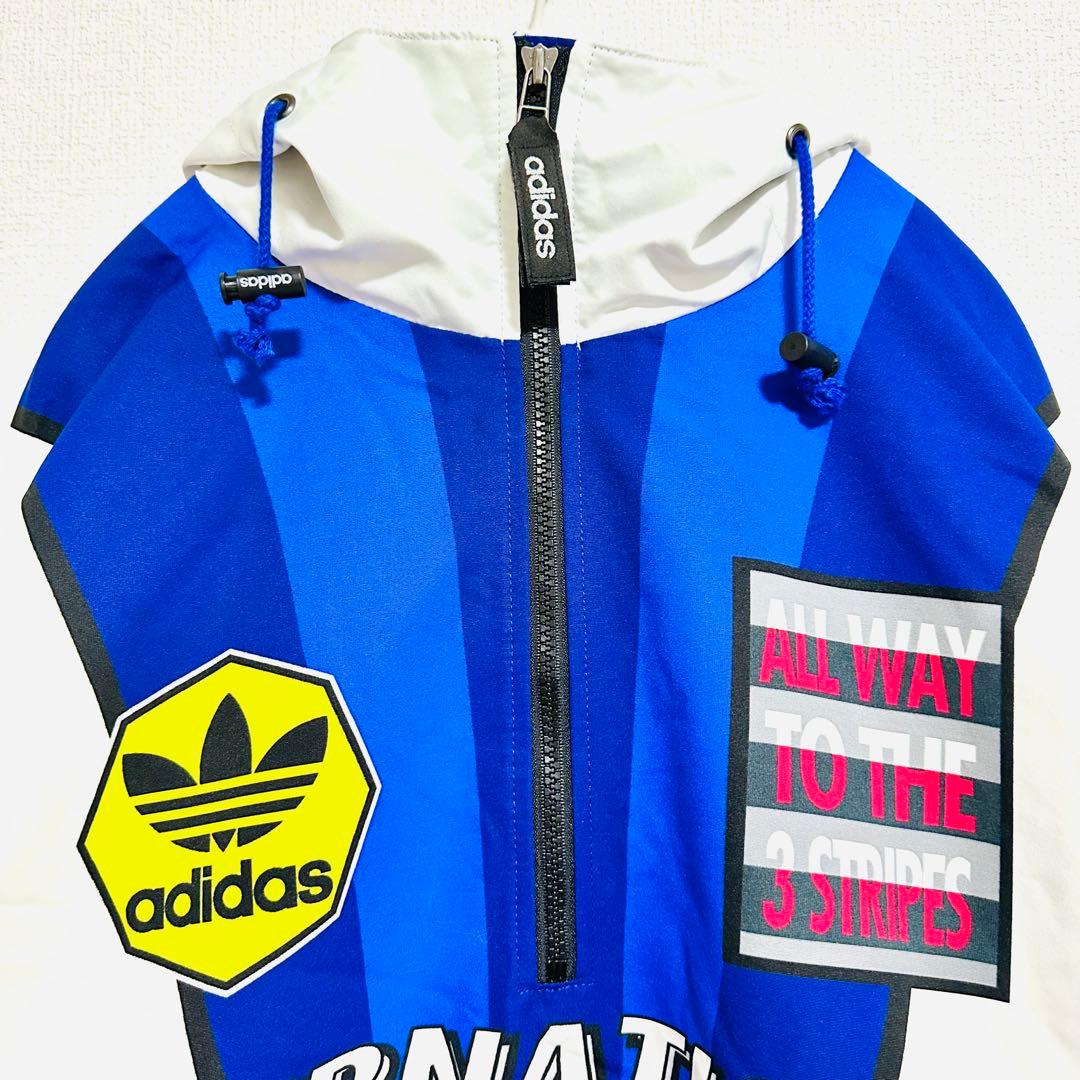 90s OLD❤️adidas×DESCENTE❤️アノラック❤️セットアップ❤️上下❤️