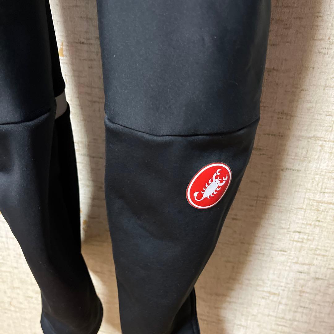 Castelli ビブタイツ Mサイズ 反射材付き