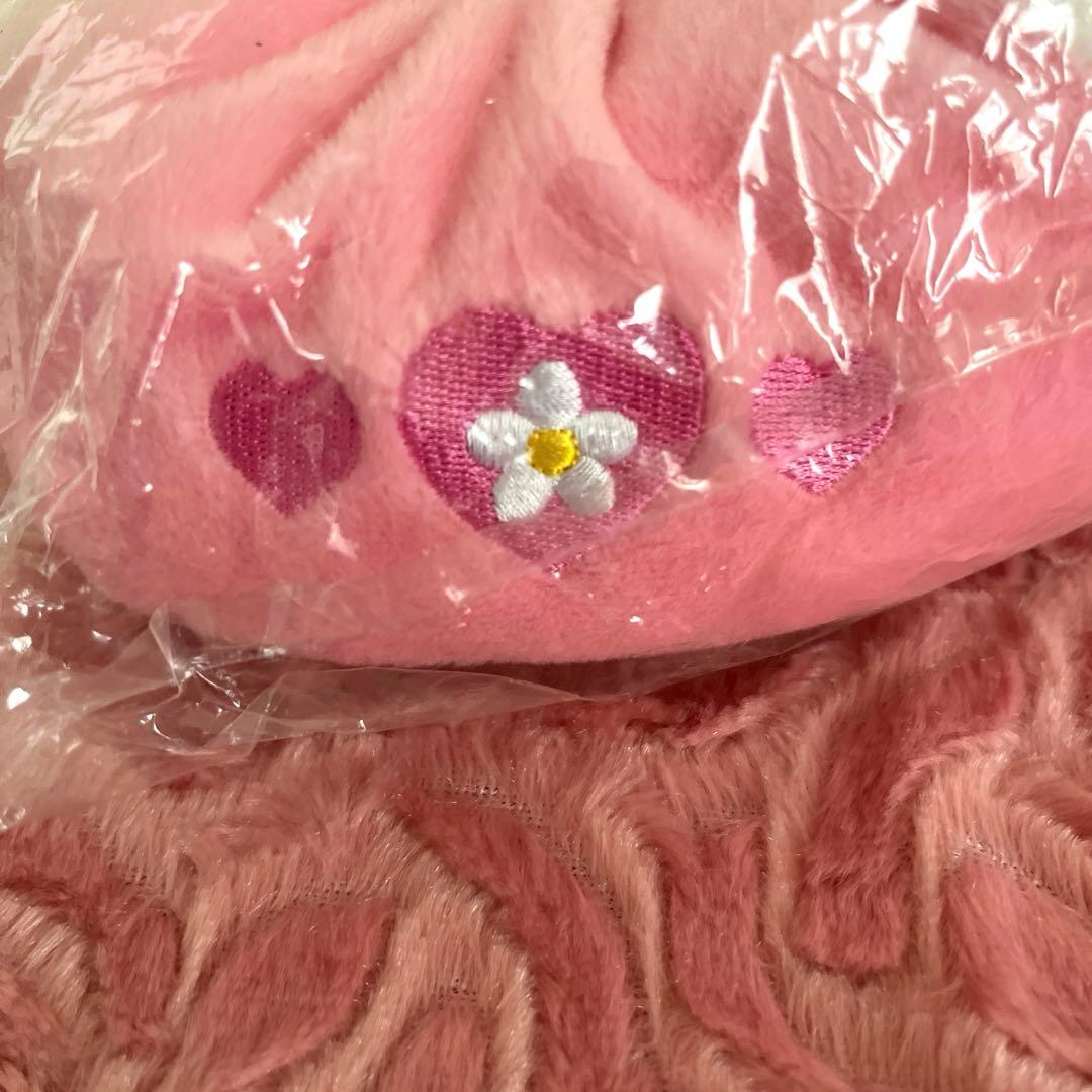 レトロ‼️♡とお花刺繍付きキティスリッパ 未使用キティルームシューズタグ付
