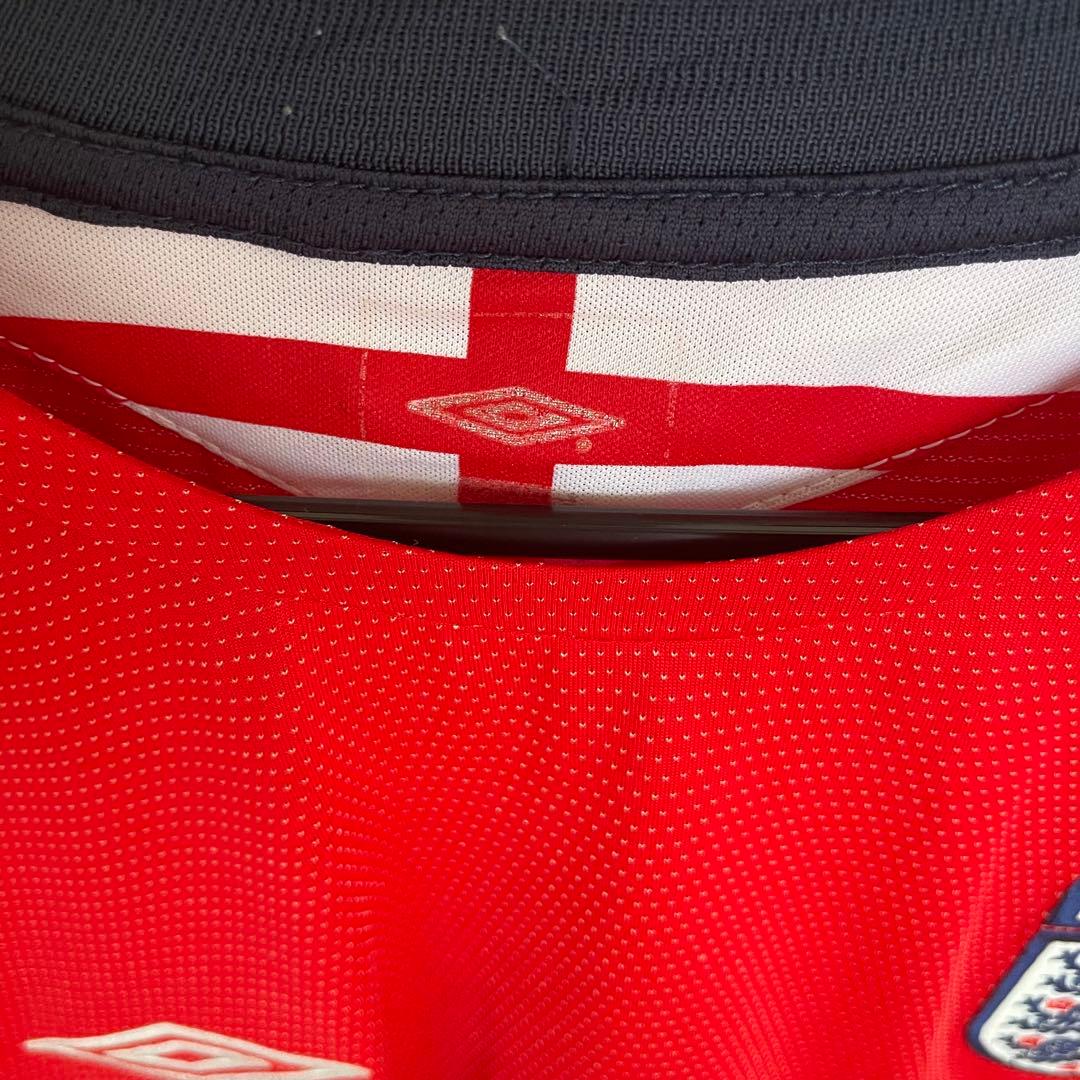 イングランド2004年awayジェラード　サッカーユニフォーム　UMBRO