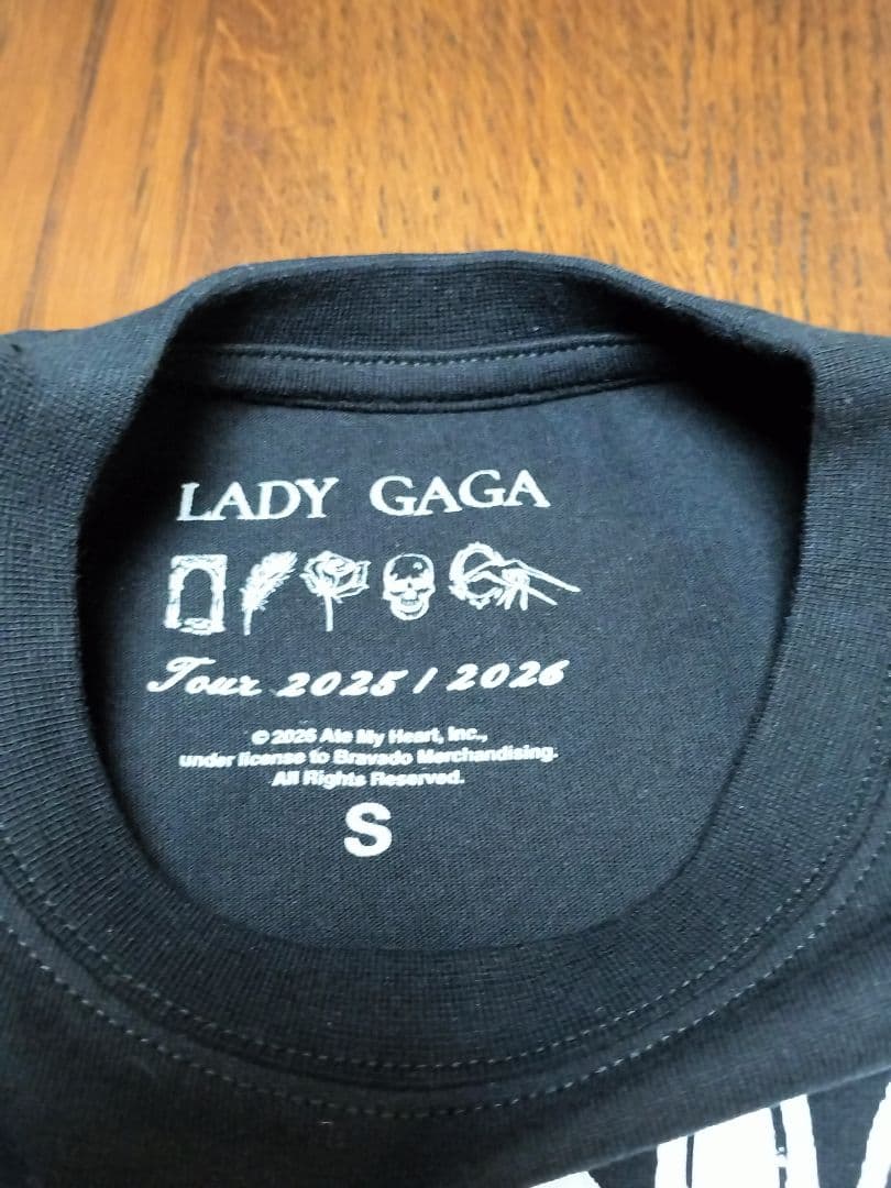 Sサイズ　Lady Gaga Mayhem Ball 会場限定ツアーTシャツ
