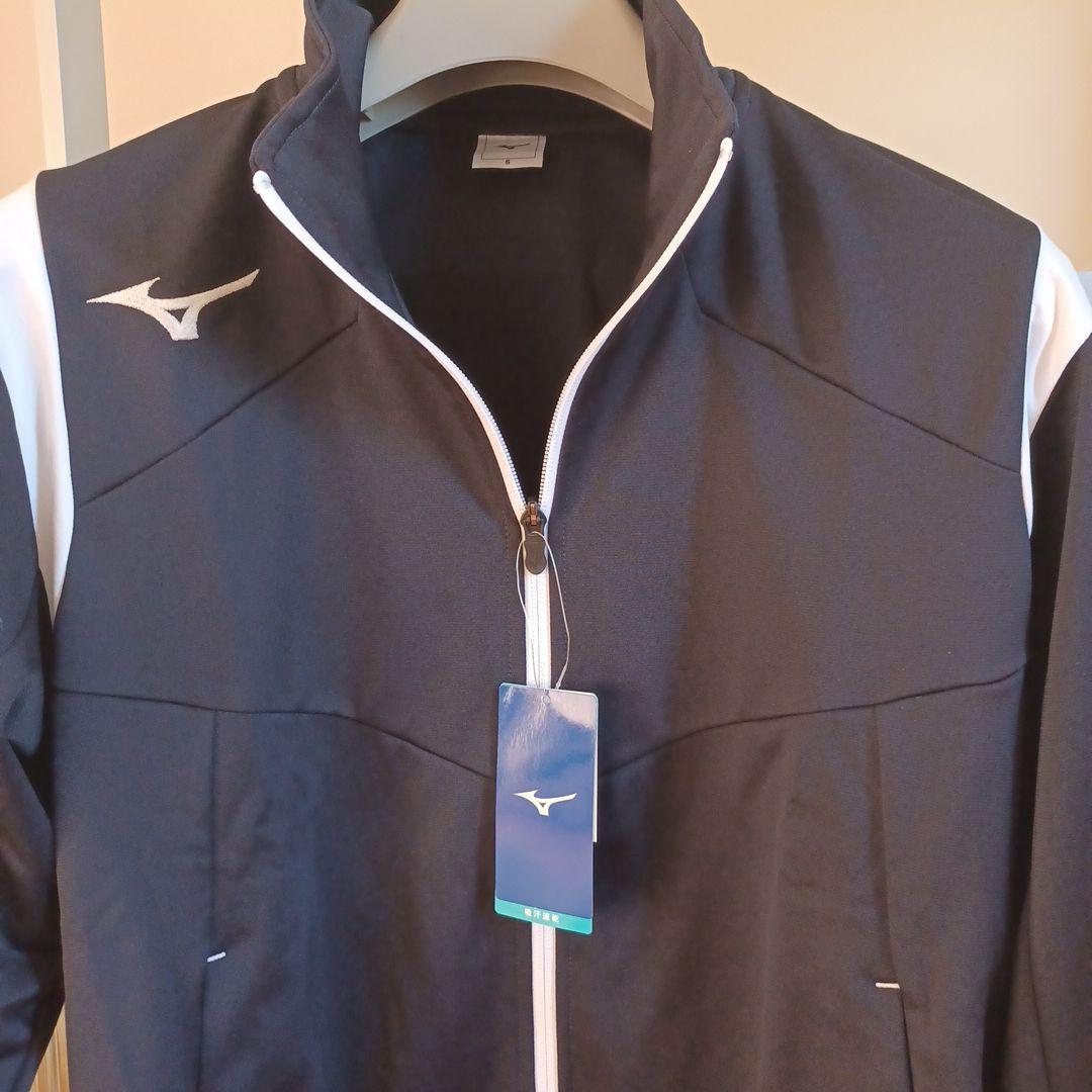MIZUNO ジャージ上下セット　S　ネイビー×ホワイト　新品、未使用