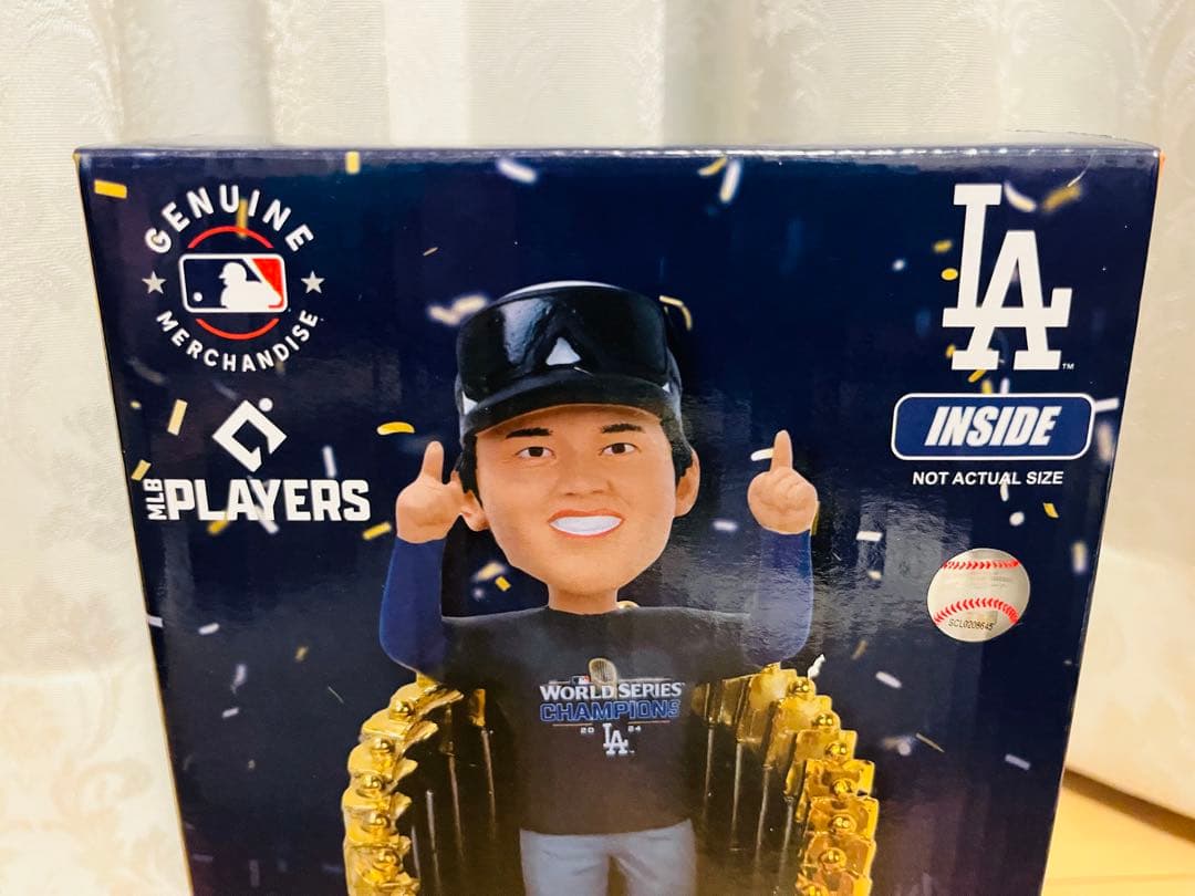 【正規品】大谷翔平 WS2024Champプレーヤーイントロフィーボブルヘッド②