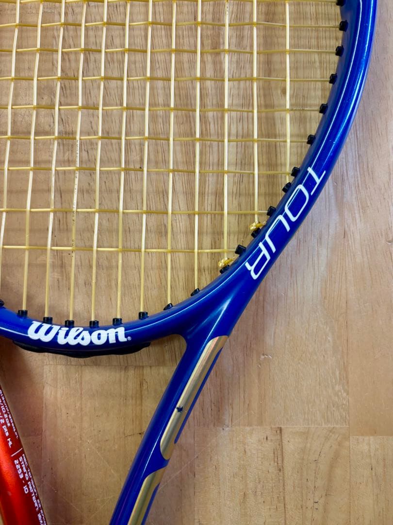 美品ウイルソン TOUR BLX 95 Ｇ2 ガットは新品！　旧錦織圭モデル