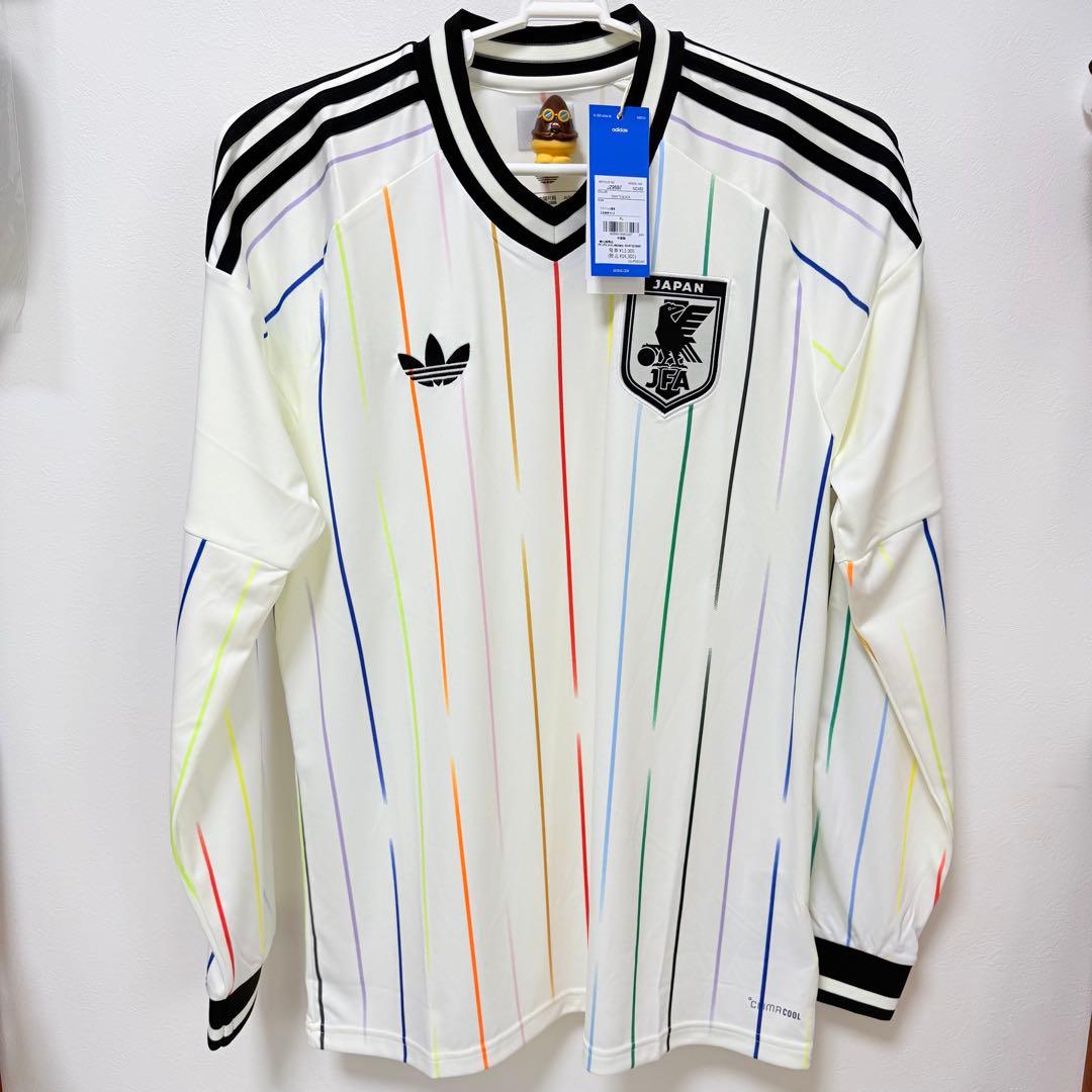 サッカー日本代表 アウェイユニホーム 長袖(XL)レプリカ