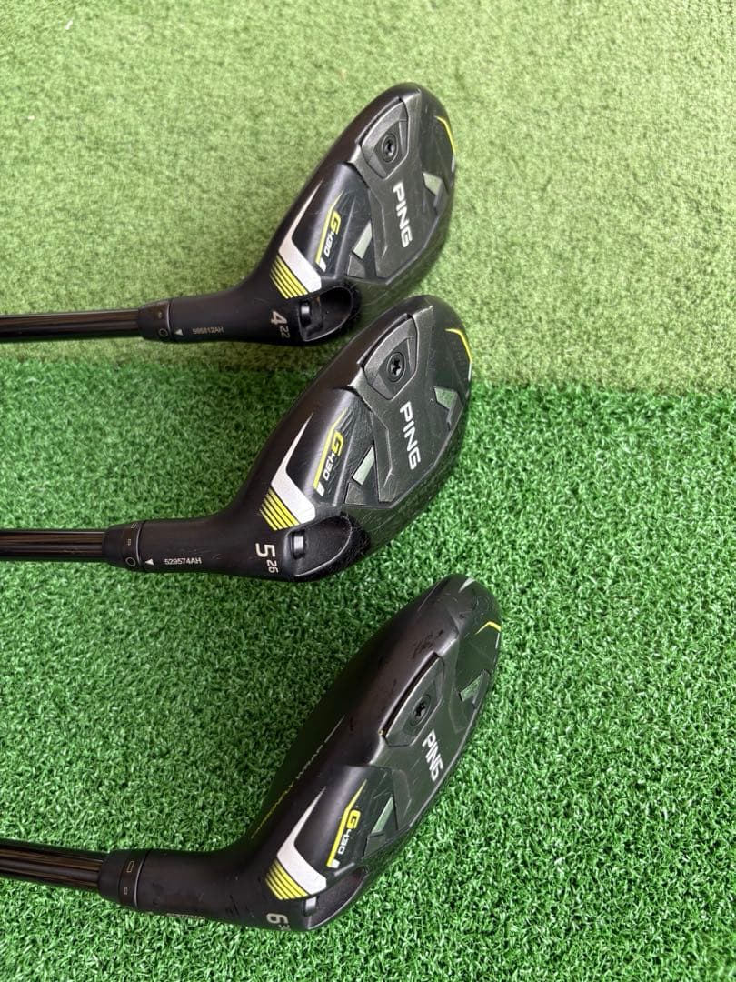 PING G430 4番５番 6番ハイブリッド　３本セット