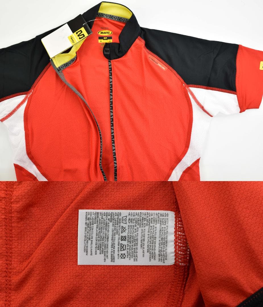 Mavic★マビック HC ジャージ size:S(Int) ブライトレッド