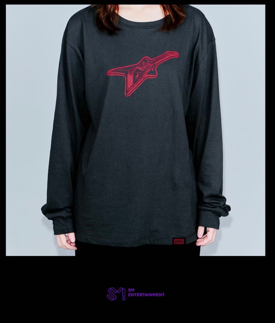 aespa rich man popup MD Tシャツ long