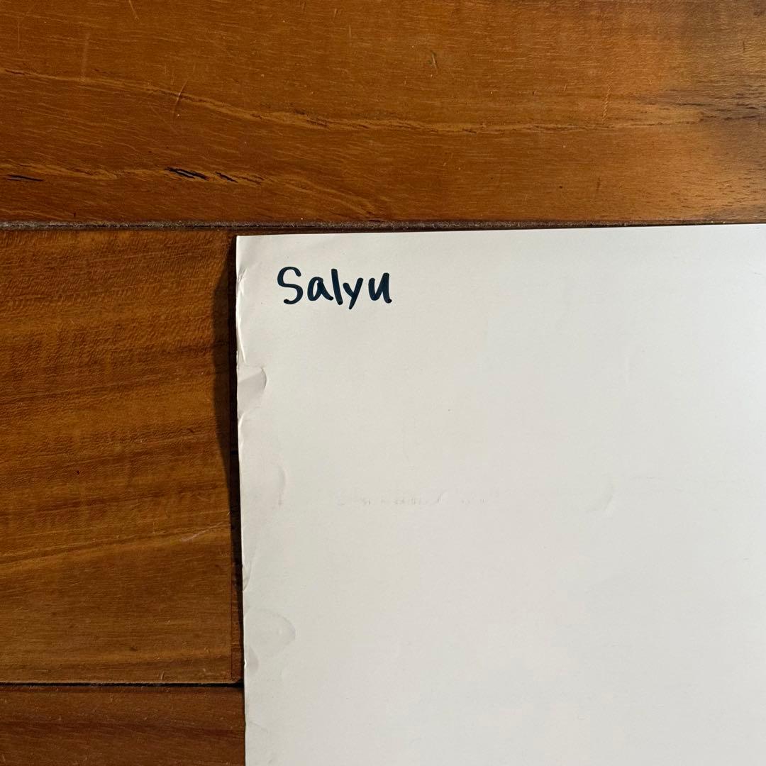 【非売品】　salyu サリュ　s(o)un(d)beams　B2ポスター